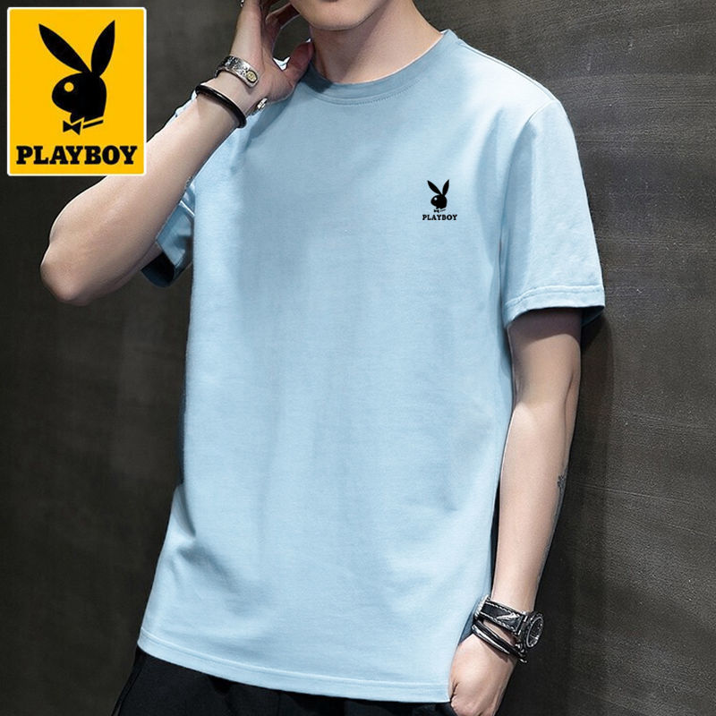 短袖男纯棉男生t恤短袖潮流圆领半袖ins情侣衣服男t02黑色黑色4xl175