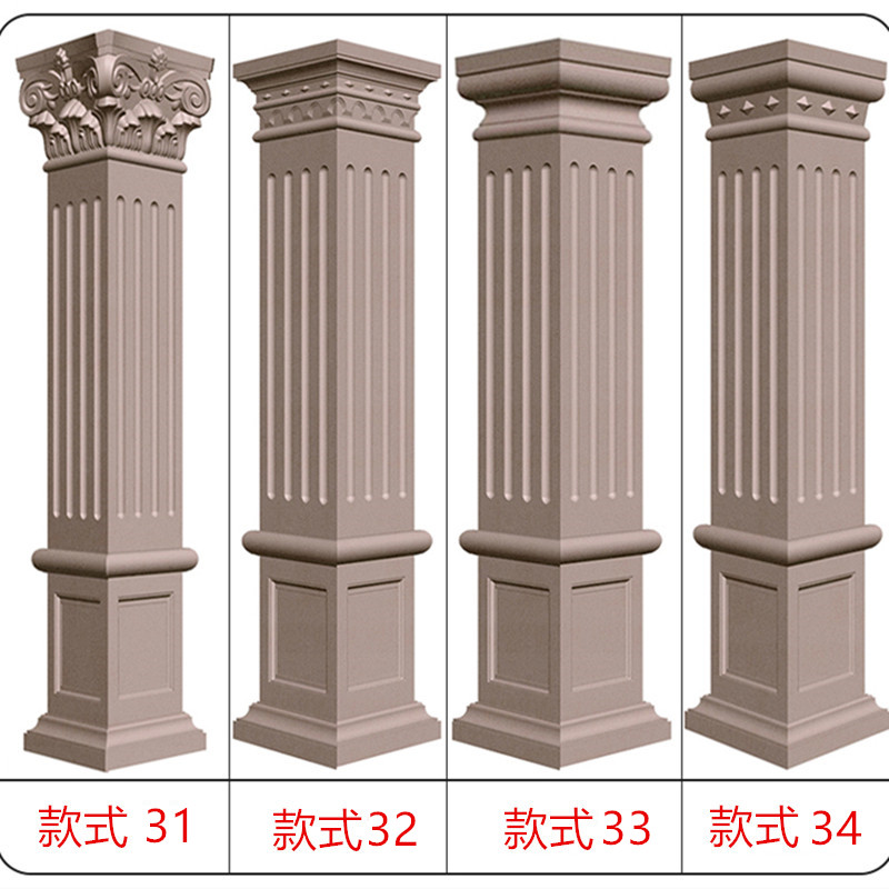 好物推薦羅馬柱模具羅馬柱模具方柱模型歐式別墅大門水泥四方形柱子
