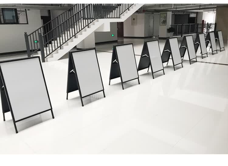 6015a字展架a字型双面海报架kt板展架立式落地式广告牌展示立牌