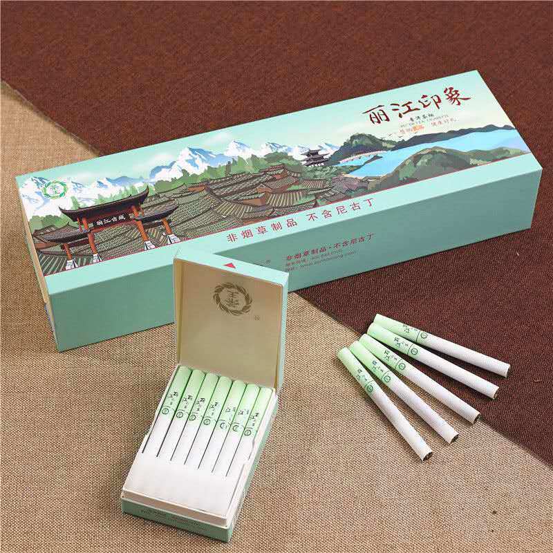 茶烟一条茶王1949茶烟粗细点燃型茶烟男女茶叶香姻非1949粗支翻盖1包