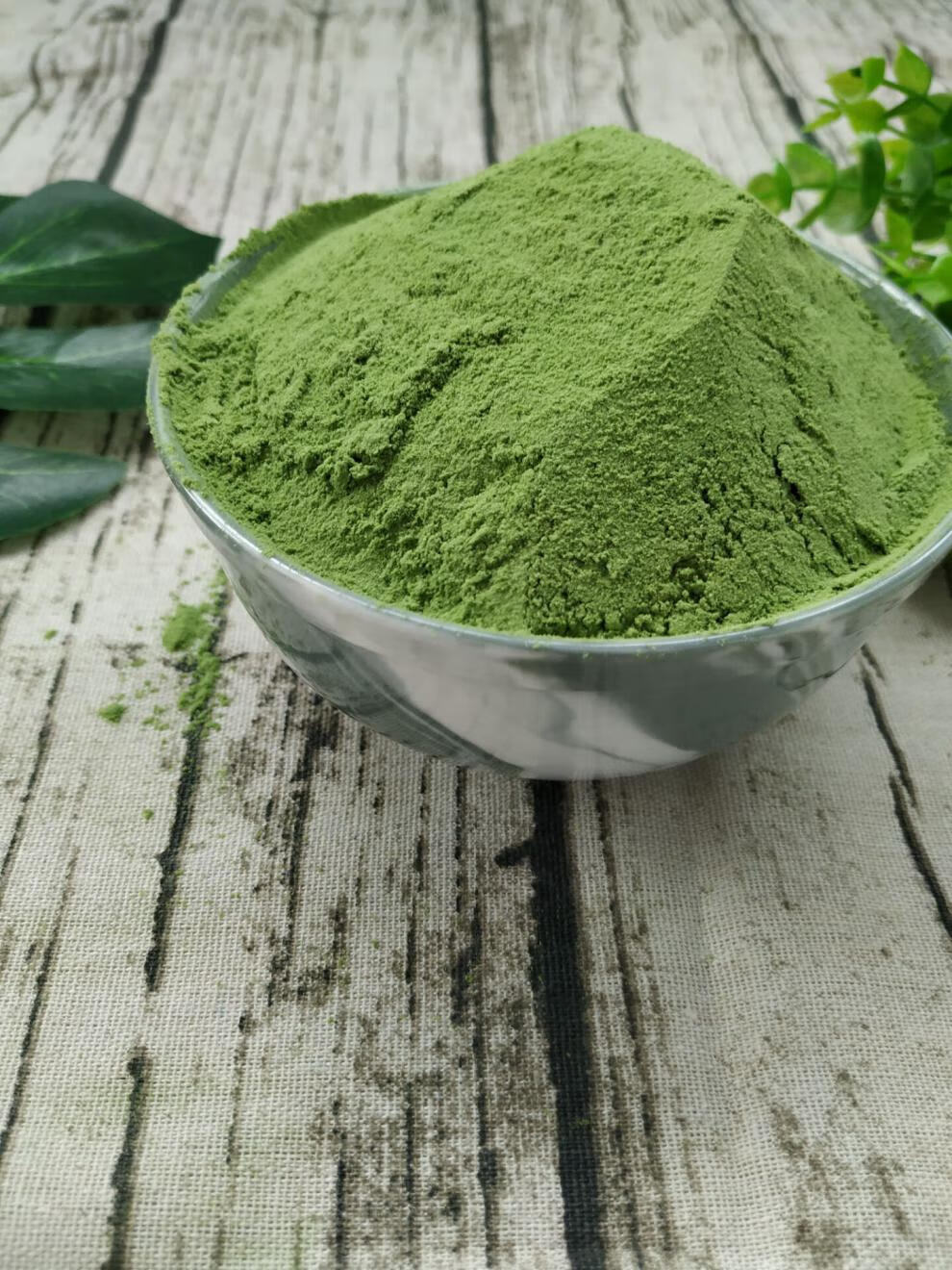 天然菠菜粉水果蔬菜粉500g果蔬粉绿色上色彩色菠菜面粉 500g【图片