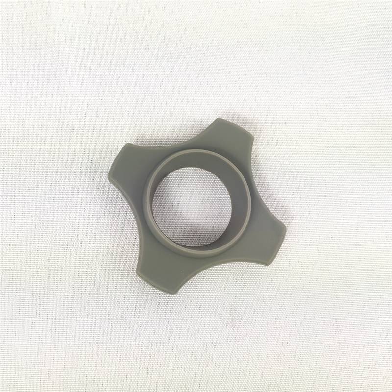 话筒保护套橡胶 无线话筒套硅胶防滚圈尾套配件四角麦克风手持防滑圈