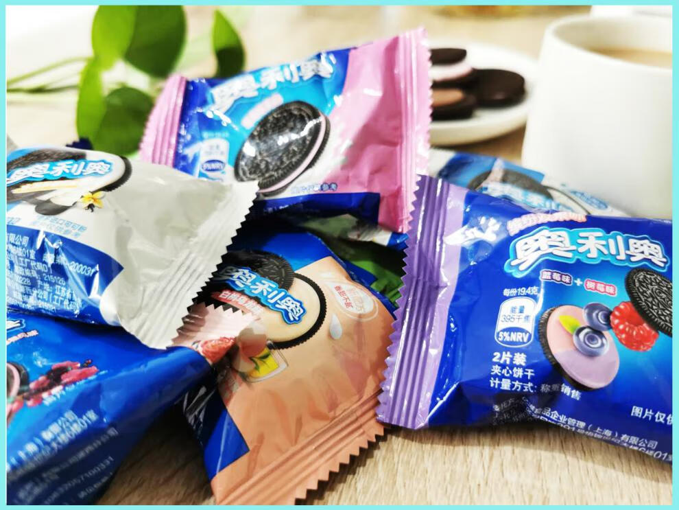 奥利奥3斤饼干散装整箱实惠装多口味混合独小包巧克力味6斤