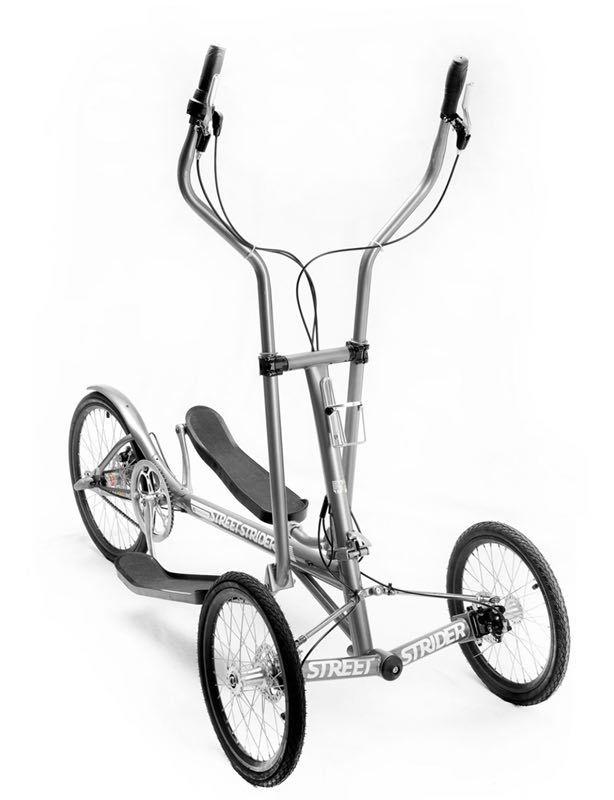 两用摇摆式健身车室内外健身器材椭圆旋转自行车 旋转自行车【图片