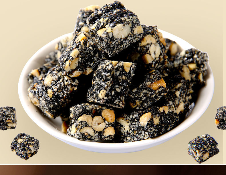 芝麻糕芝麻花生酥黑芝麻纯手工手工传统老式糕点特产酥糖小吃买一袋送