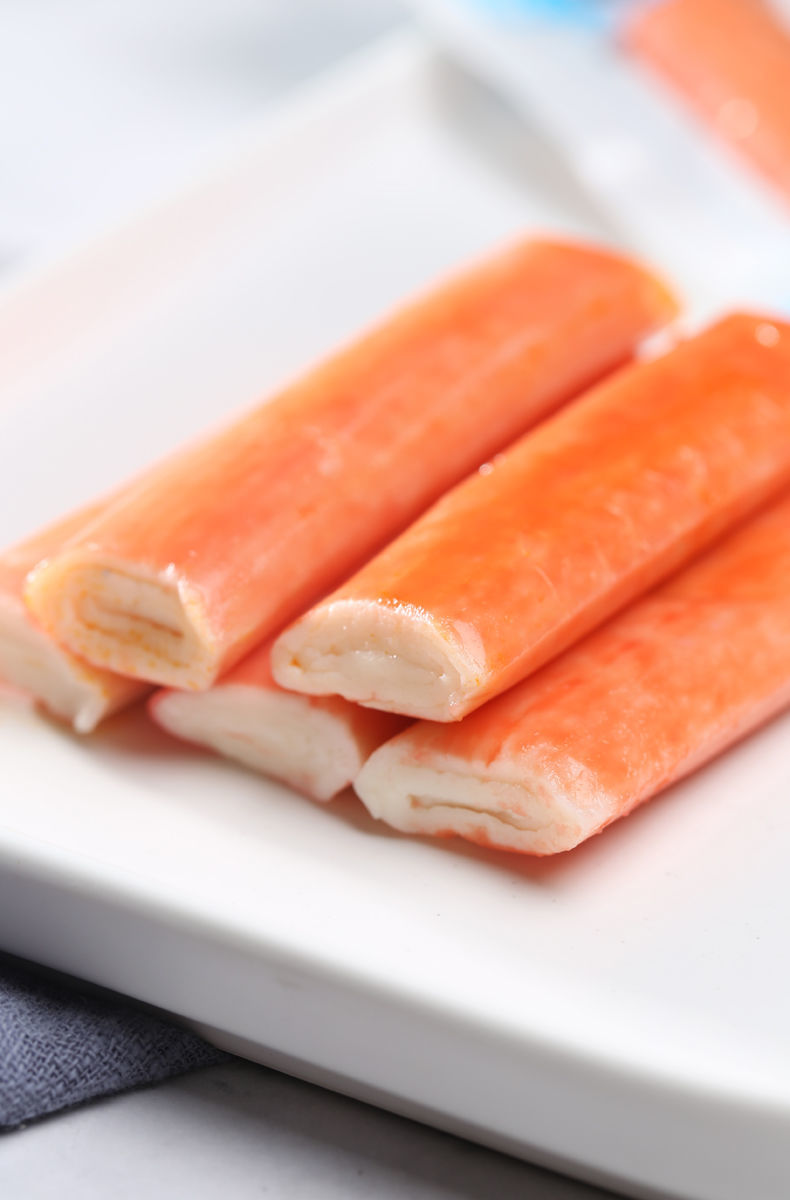 虾老大蟹肉棒香辣蟹棒烧烤海味即食手撕蟹柳蟹味棒海鲜零食休闲网红小