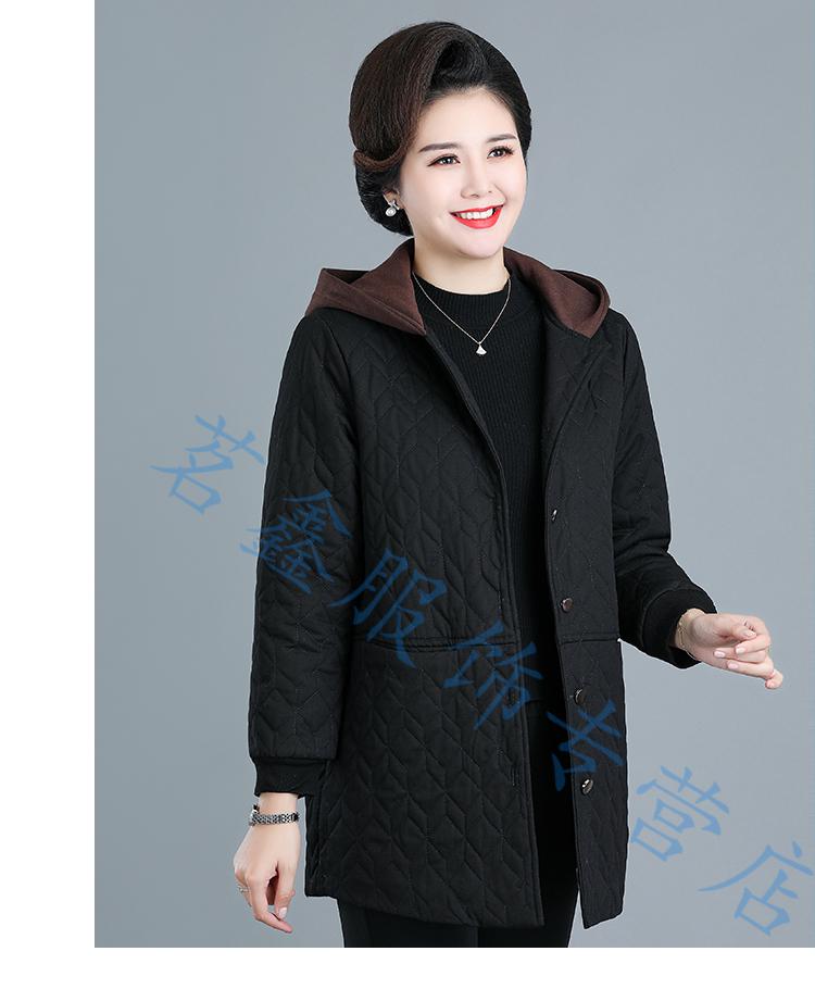 胖太太加肥加大码品牌服装中老年女装200斤装秋外套老人棉服胖奶奶