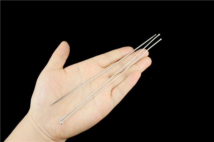 手术 软银质 刺探针 有环孔可穿缝合线 肛肠肛门挂线 肛瘘痔漏探针