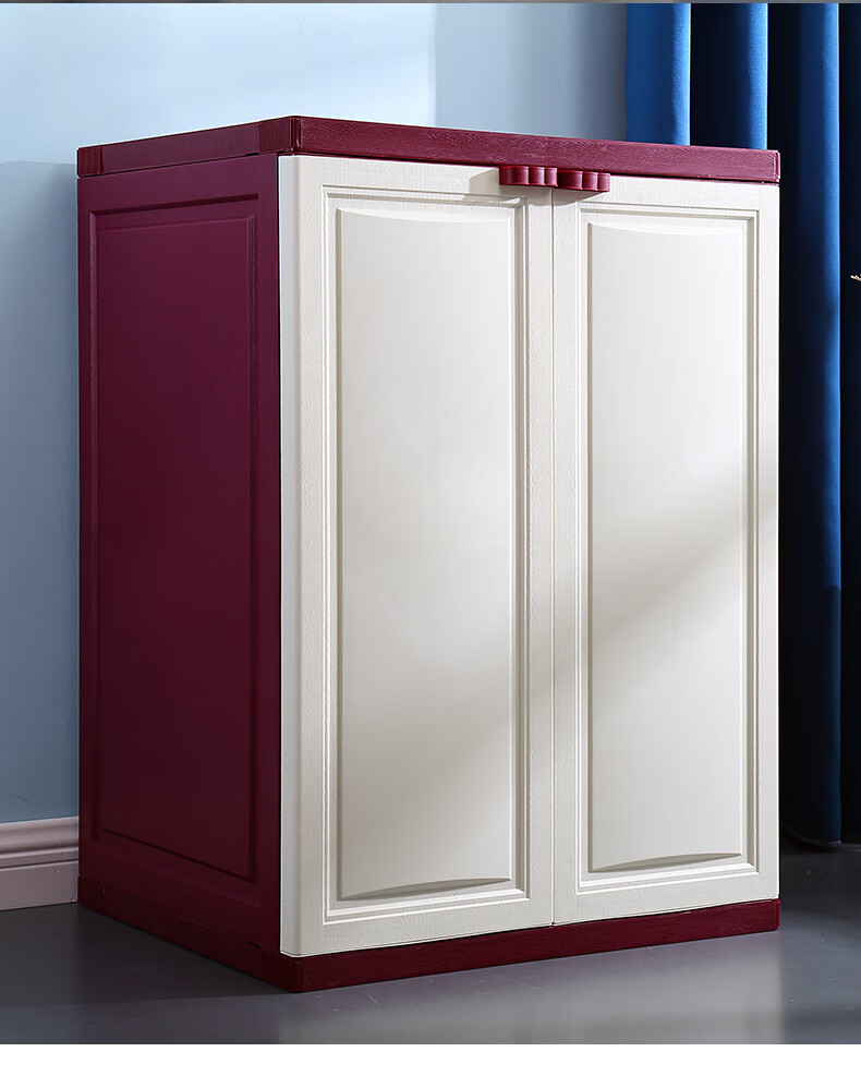 大衣橱柜双开门特大号平开门衣柜加厚成人宝宝衣柜简约卧室组装塑料