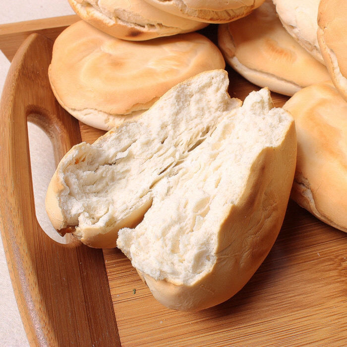 山东特产潍坊杠子头火烧土炉老面火烧无蔗糖纯手工面食老年面食小饼