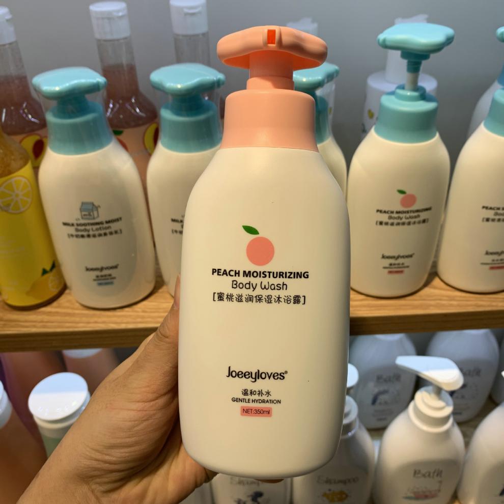 612岁女孩专用牛奶儿童沐浴露蜜桃持久香学生青少年9岁以上1011深层