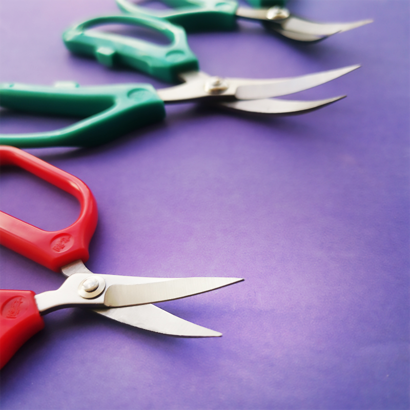 弯头剪刀不锈钢弯剪工业修边剪刀弧形皮革鞋厂剪线翘头尖头小剪刀