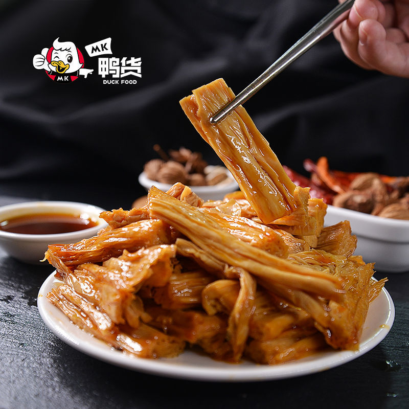 mk鸭货200g卤货素菜新鲜盒装鱼豆腐土豆片藕片香麻辣卤味即食小吃零食