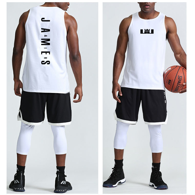 滕讯体育nba运动背心男篮球投篮热身服训练服坎肩无袖运动短袖宽松潮