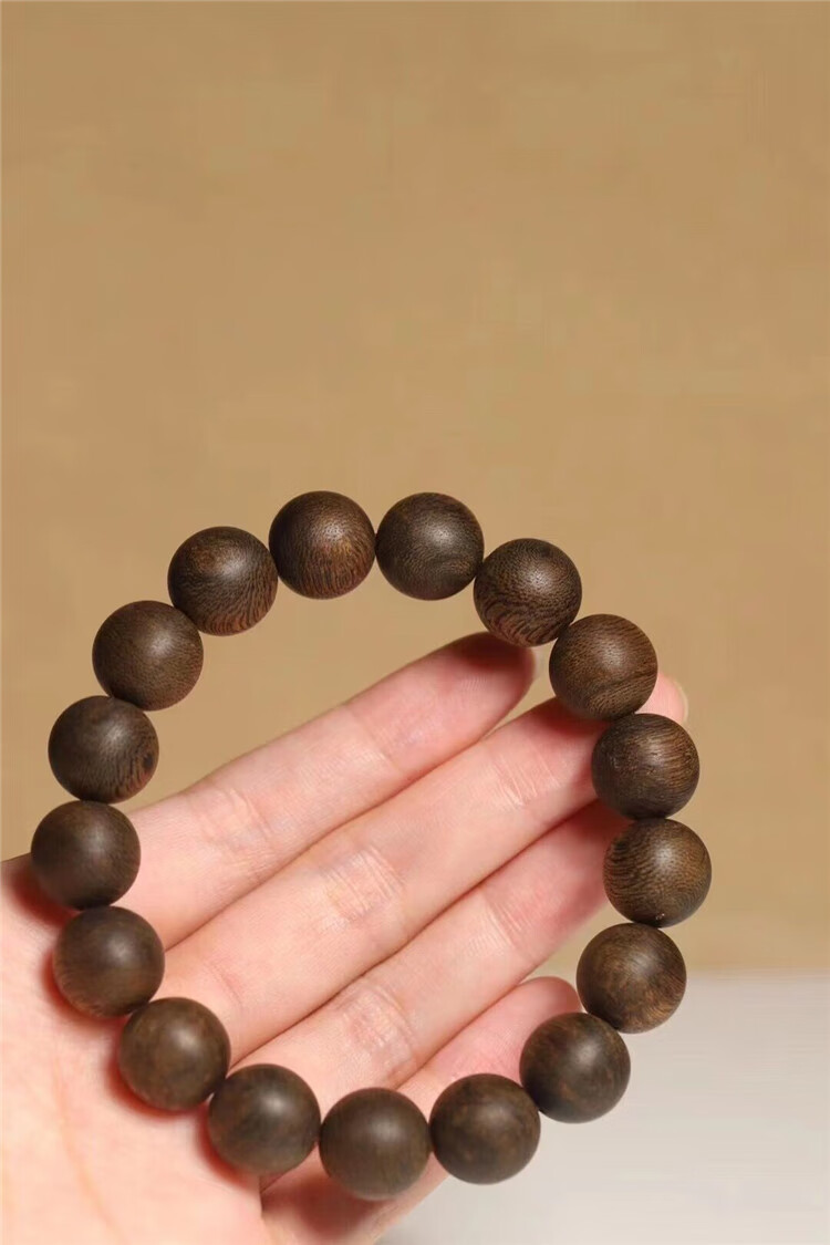 越南芽庄白奇楠沉水沉香手串佛珠男士菩萨棋挂件观音吊坠女款 标价