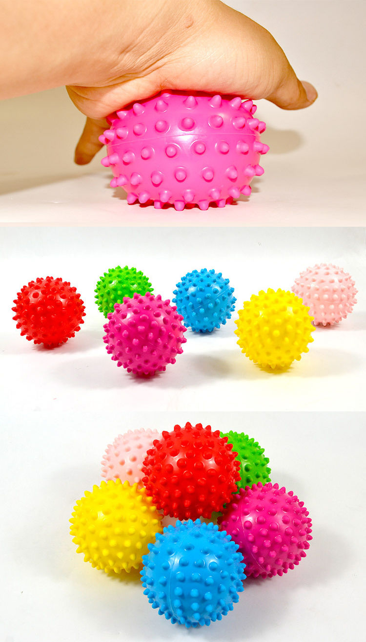 Φ迪士尼品牌官方旗舰新款伊诺特3寸软按摩球婴幼儿园塑胶小皮球宝宝