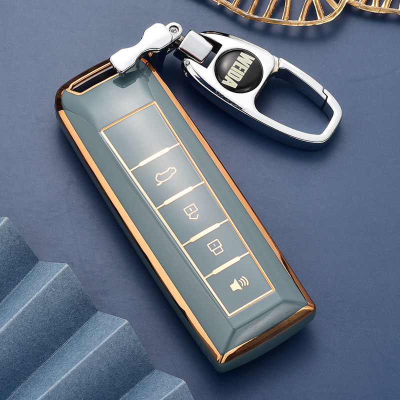 适用于长城魏派wey钥匙套vv5包vv6壳vv7坦克300wep8wey钥匙套全包男女