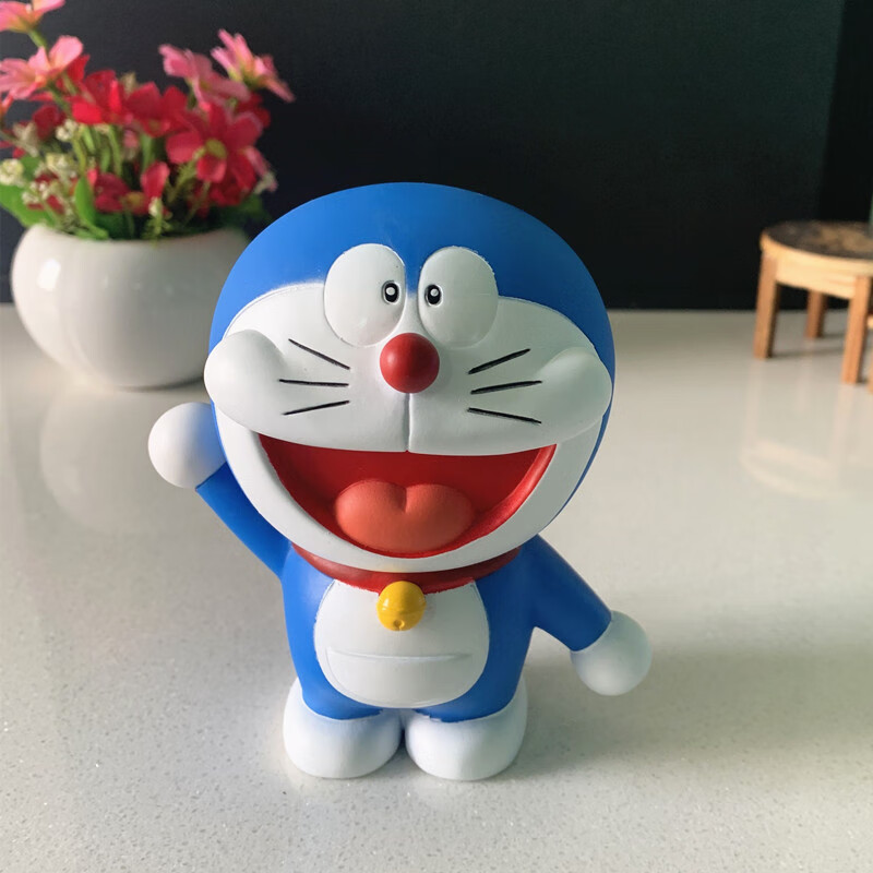 万代官方认证店 哆啦a梦手办同款机器猫叮当猫网红纪念品动漫模型公仔