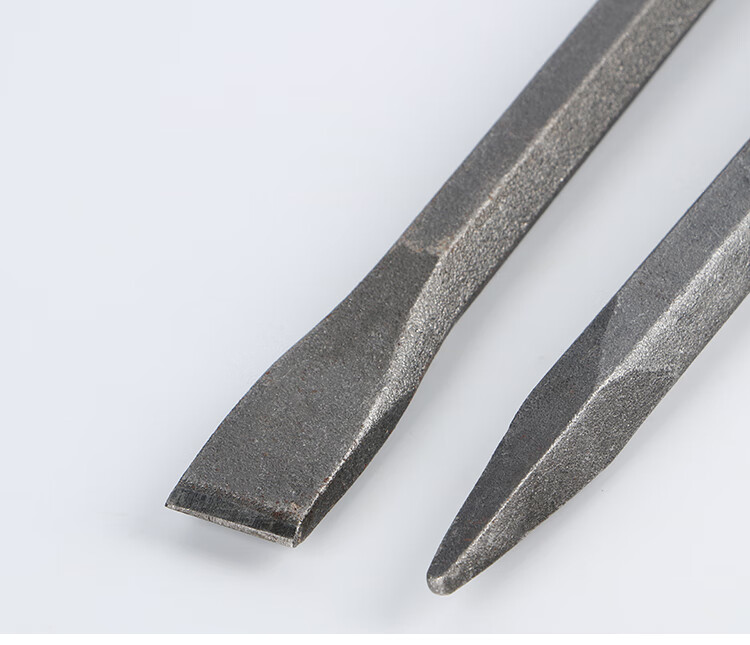 水泥凿子扁头特钢尖凿冲铁冲子扁铲石工凿钢凿钎子水泥凿铁劈石器 4
