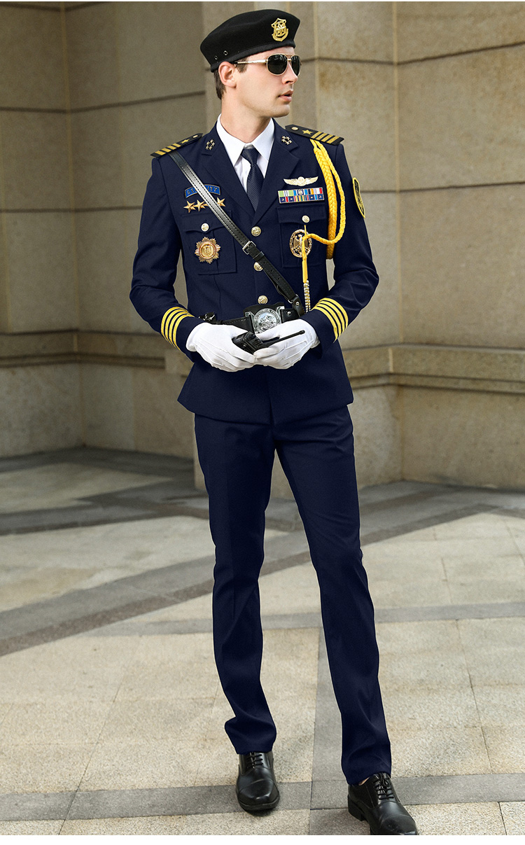 保安服礼宾服物业执勤服门卫形象岗保安工作服形象岗保安礼仪服春秋