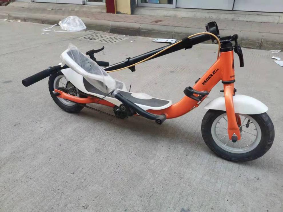 双翼脚踏车脚踏滑板车成人儿童二轮踏板车折叠健身休闲踏步车校园代步