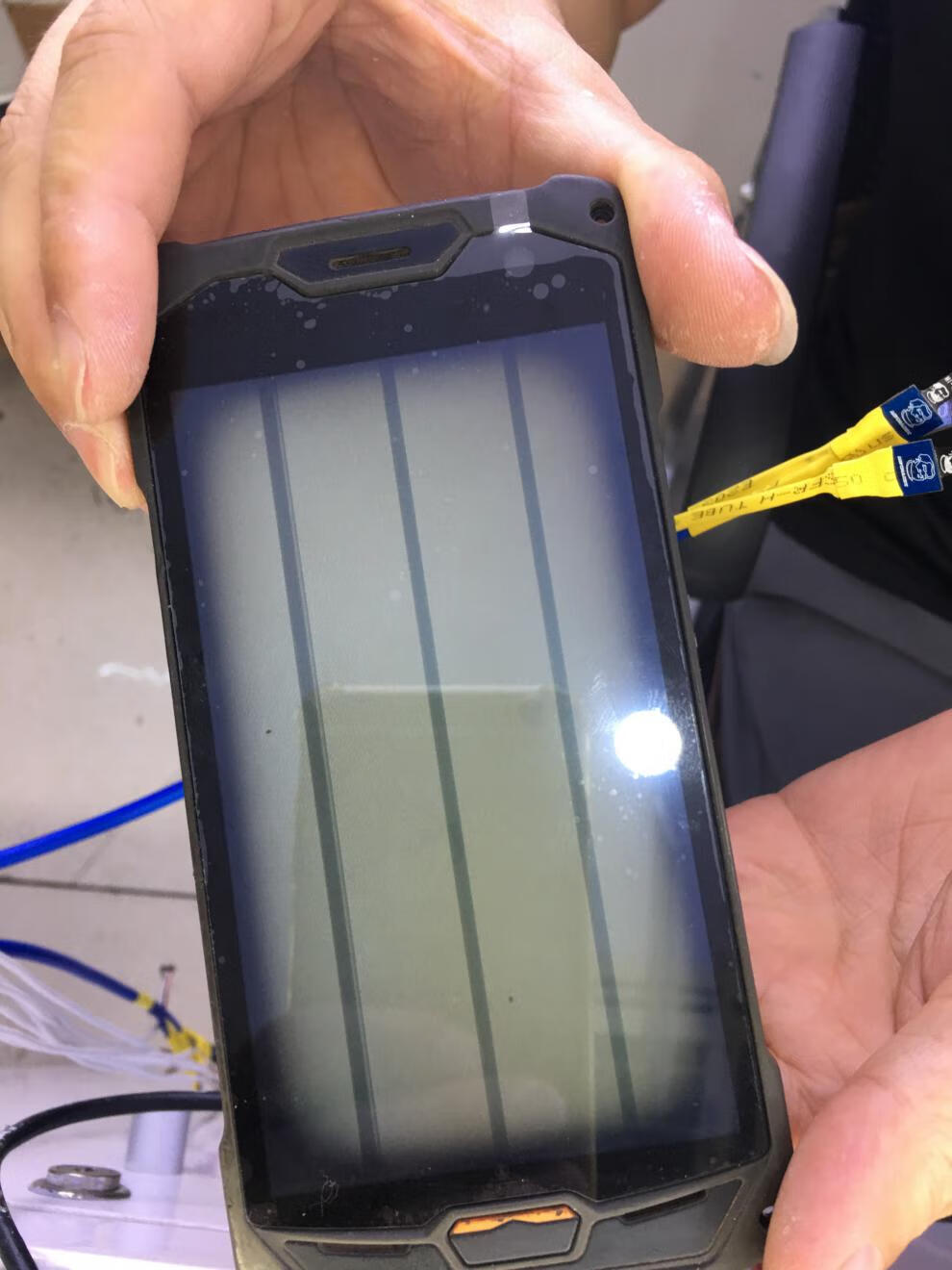 适用商米 l2 pda 巴枪维修 换屏 外屏 总成 边框 扫描枪屏幕改 其它