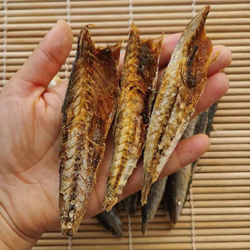 福建东浪鱼干无头鱼干海干鱼盐海鱼小没头鱼干特产海鲜干货 两斤 一斤