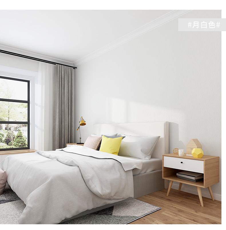 儿童房彩泥墙布无缝壁布卧室客厅全屋定制素纯色背景墙石膏mbj08b06