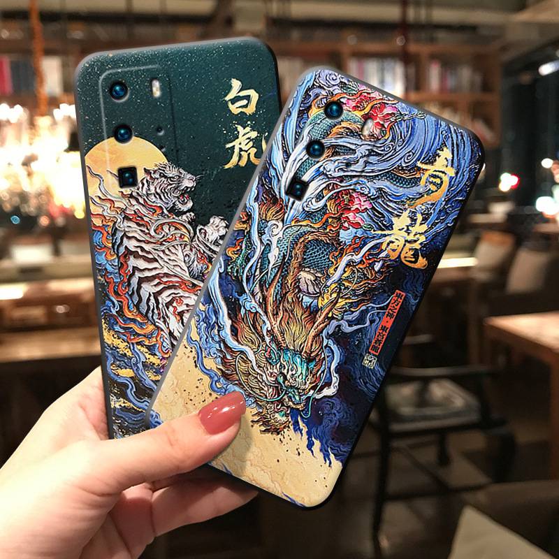 手机壳定制适用于适用苹果11 se适用华为mate30浮雕nova7 齐天大圣彩