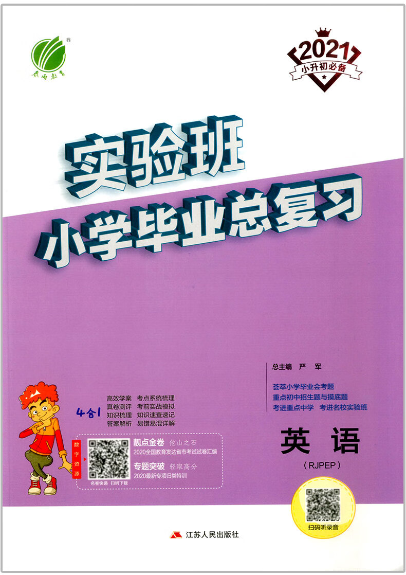 版小升初辅导资料书小学六年级毕业升初中总复习练习册小学毕业考试卷