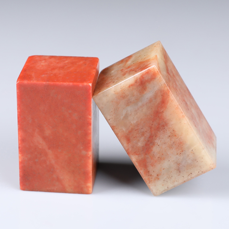 寿山石印章纂刻石料印章石印章石料寿山石篆刻印石学生用篆刻石料练习