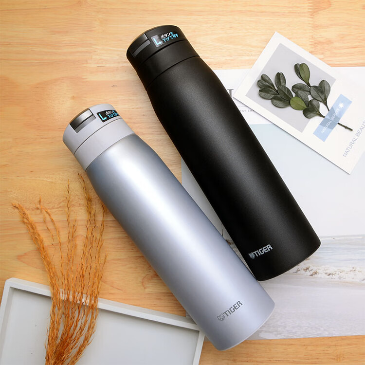 虎牌(tiger)保温杯日本原装进口tiger虎牌保温杯男女便携超轻梦重力