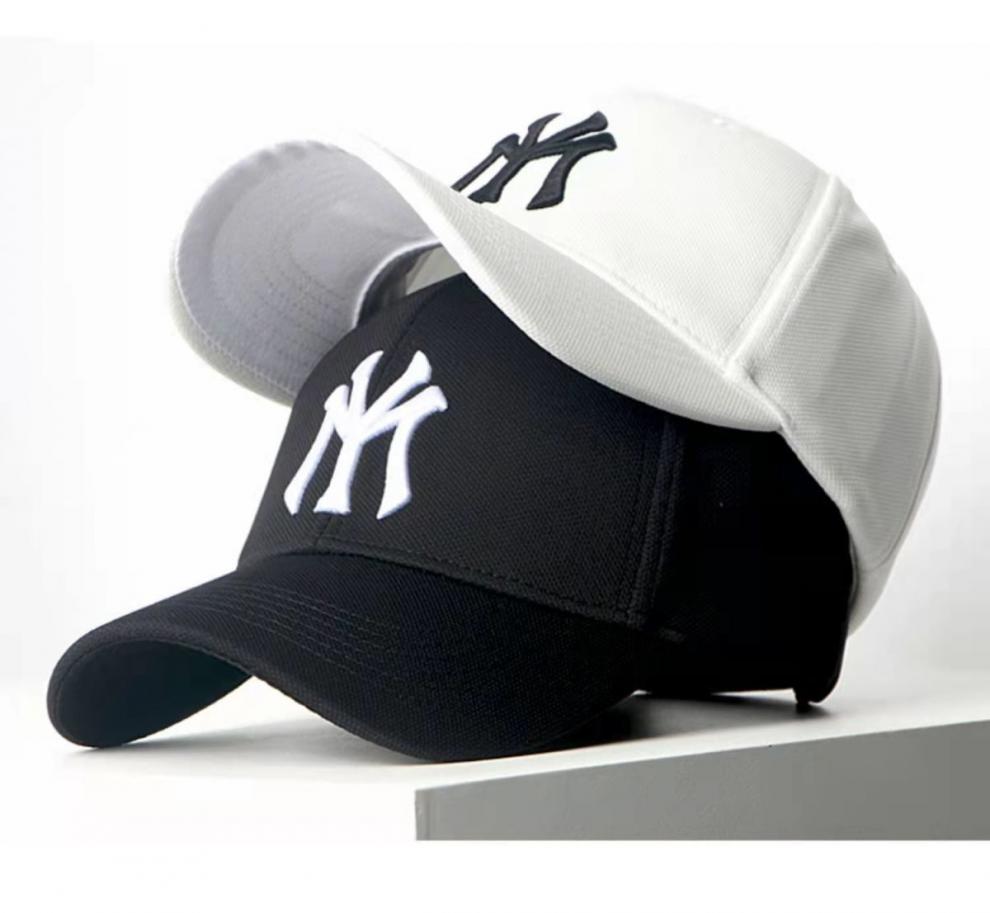 mlb新款my刺绣帽子男女韩版潮时尚鸭舌帽潮牌棒球帽字母大头围显