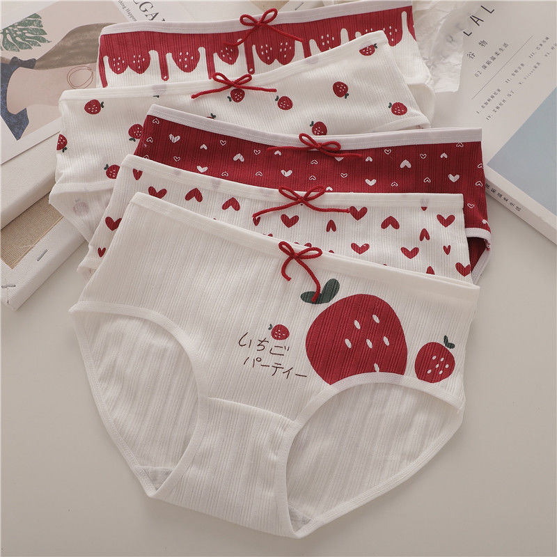 佐丹曼女童内裤312岁小女孩内裤棉少女学生高中韩版透气中腰日系可爱