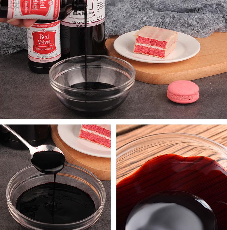 红丝绒精华液蛋糕色素洛安红丝绒精华液lorannredvelvet118g红丝绒