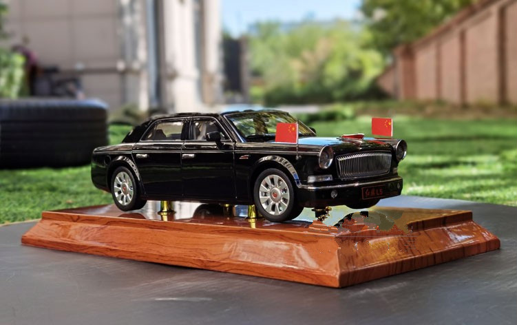 一汽原厂红旗l5合金汽车模型1:18检阅阅兵礼宾车豪华轿车模定制果甄棒