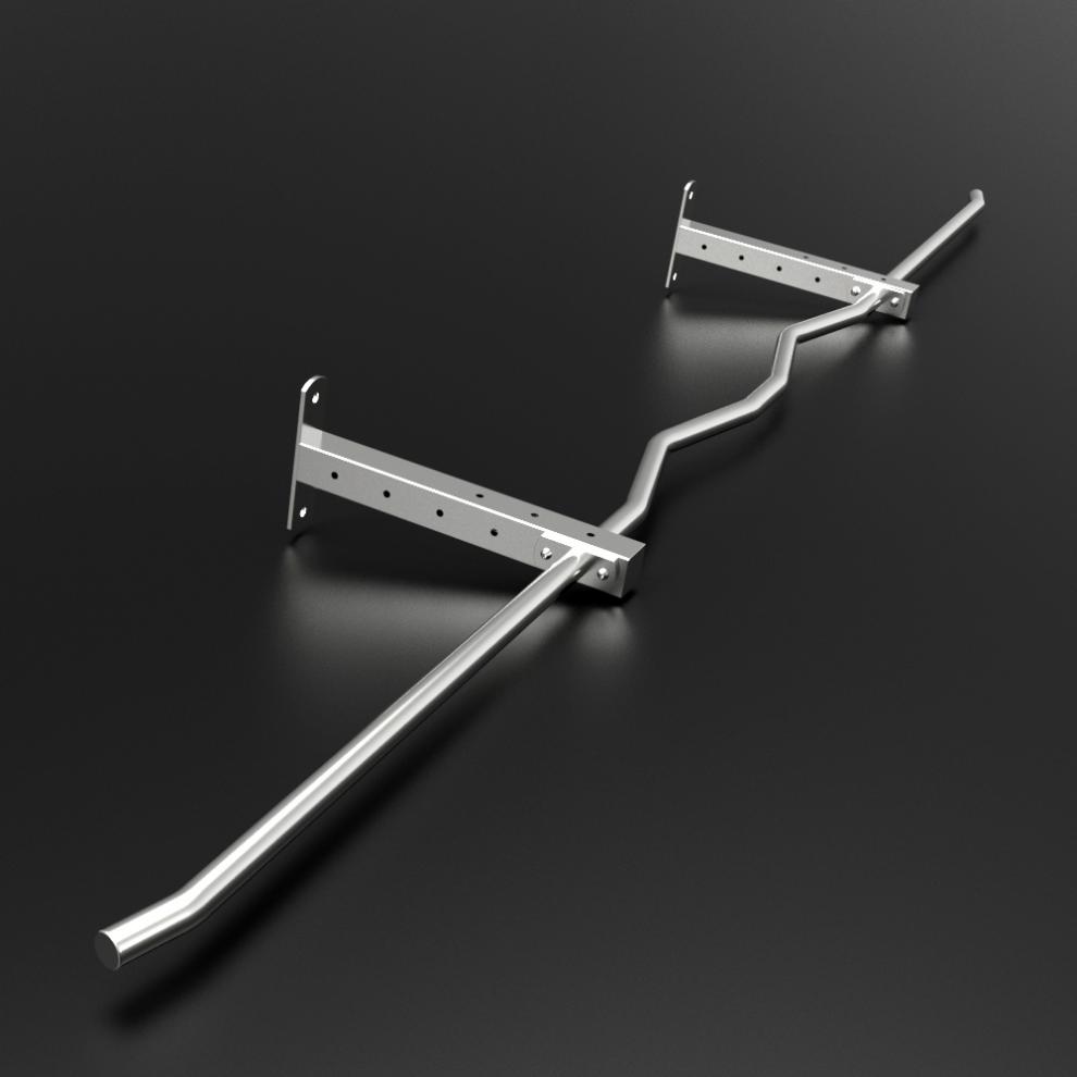 引体向上器不锈钢吊顶单杠衣架阳台晾晒衣服架子家用引体向上健身单