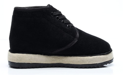 东北羊毛毡子大棉鞋男厚底四眼系带老式棉鞋加厚防寒保暖毡底鞋女品质