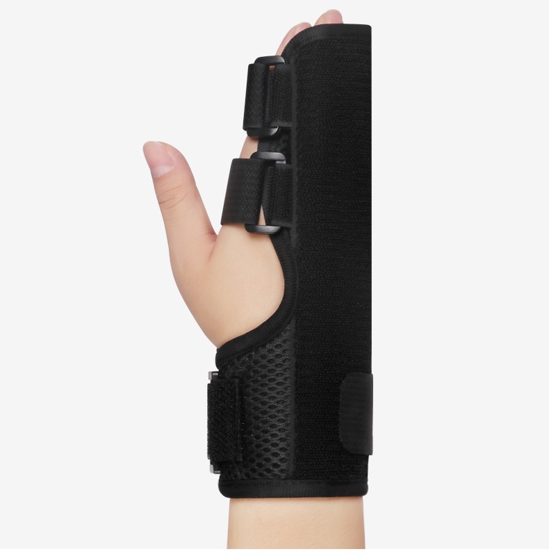 手掌固定支具手指拇指关节扭伤脱臼固定掌骨固定夹板 手掌固定带 均码