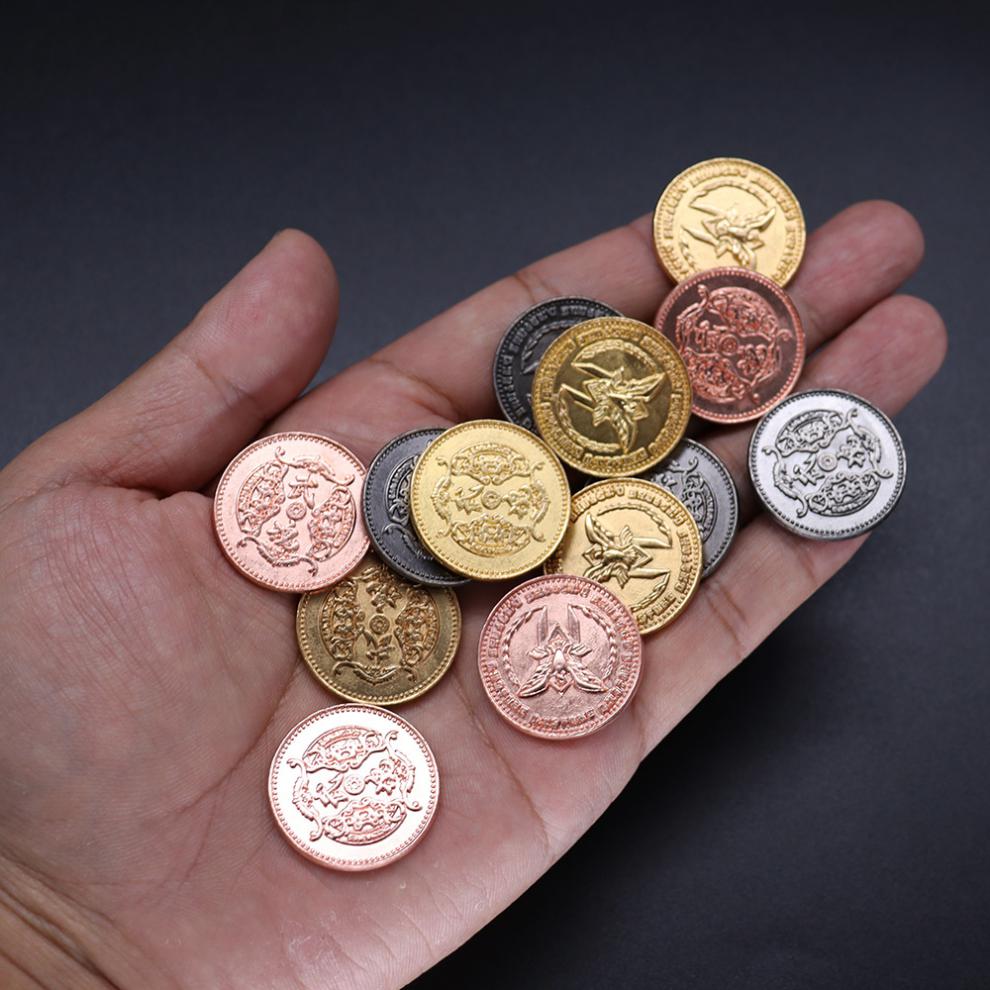 斗罗大陆武魂币金魂币银魂币铜魂币珍藏版一袋15个18个合金模型武魂