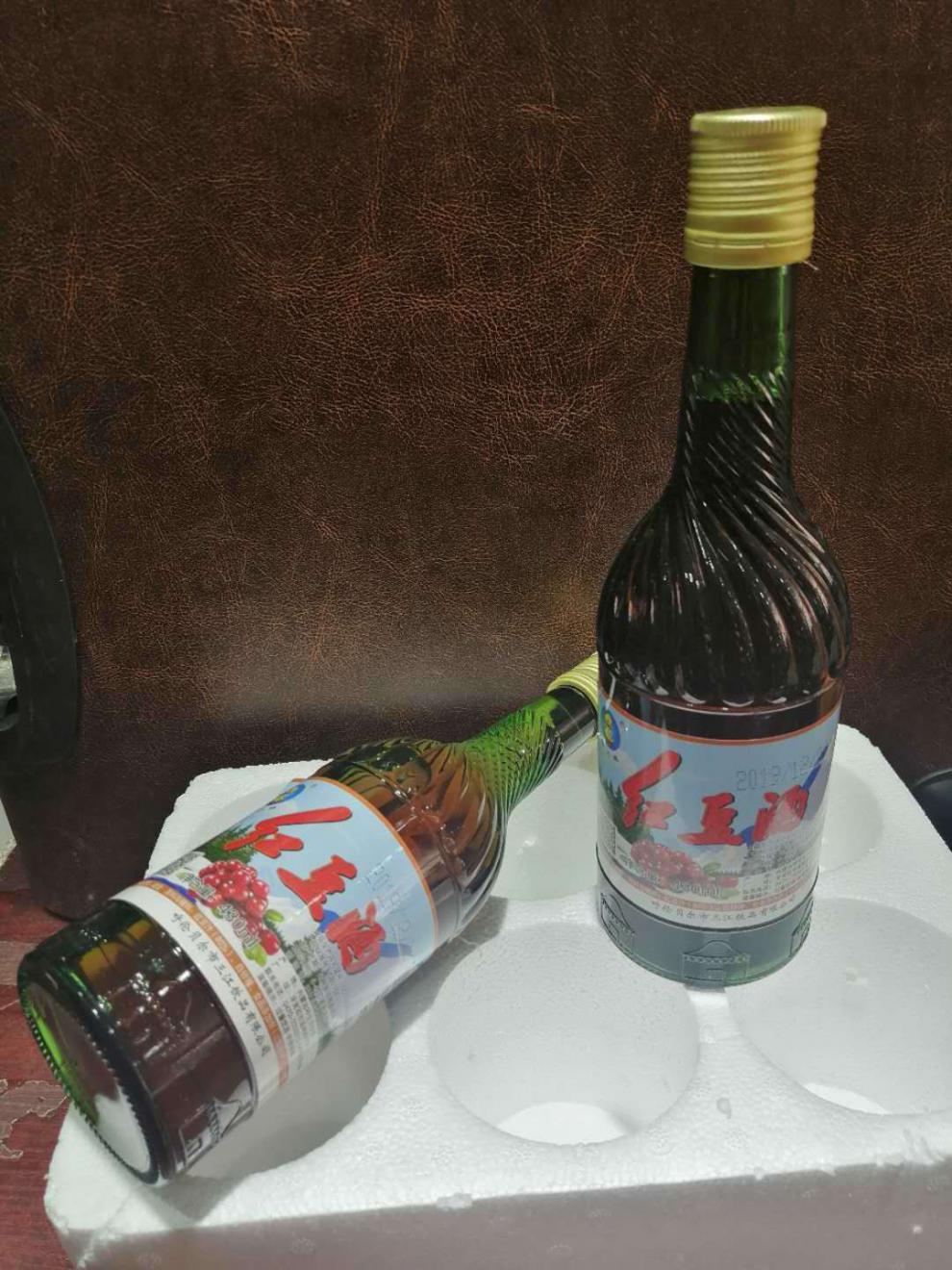 蔓越莓蓝莓酒牙克石红豆酒430ml*1瓶 呼伦贝尔特产 红豆一瓶装【图片