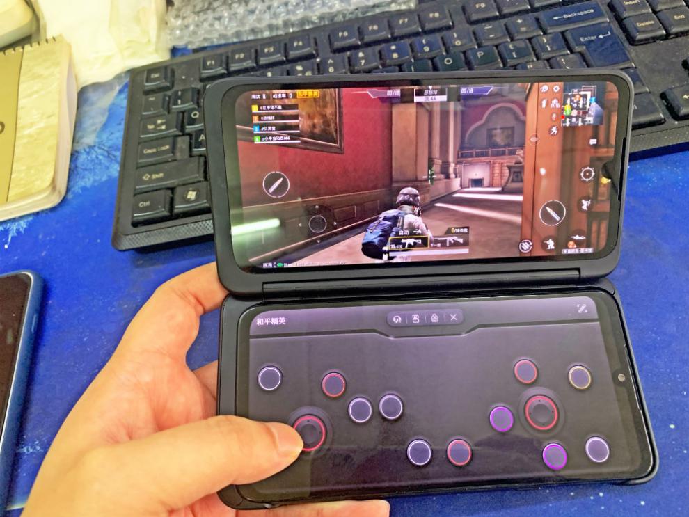 全新手机通用lgv50sg8x高通8555g手机双屏折叠双卡双待全网通4g琛艺琛