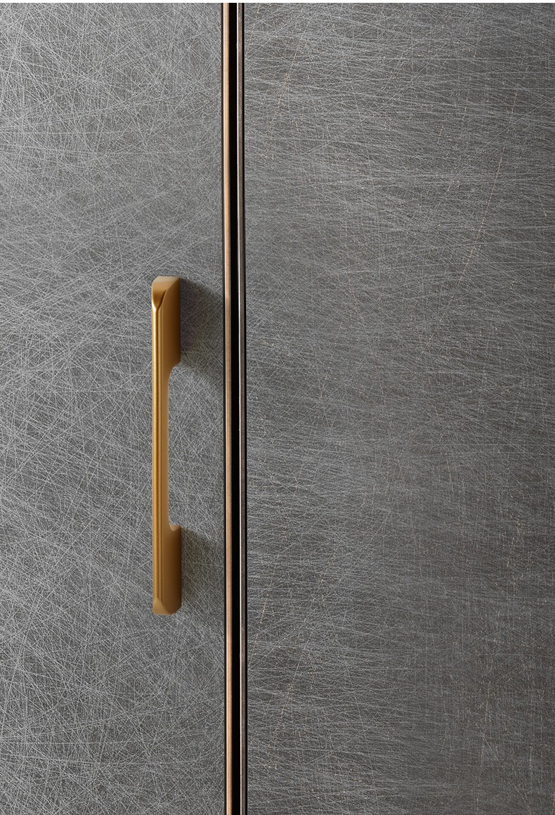 卡贝(cobbe)柜门拉手加长1米衣柜拉手橱柜门大把手黑色现代简约抽屉