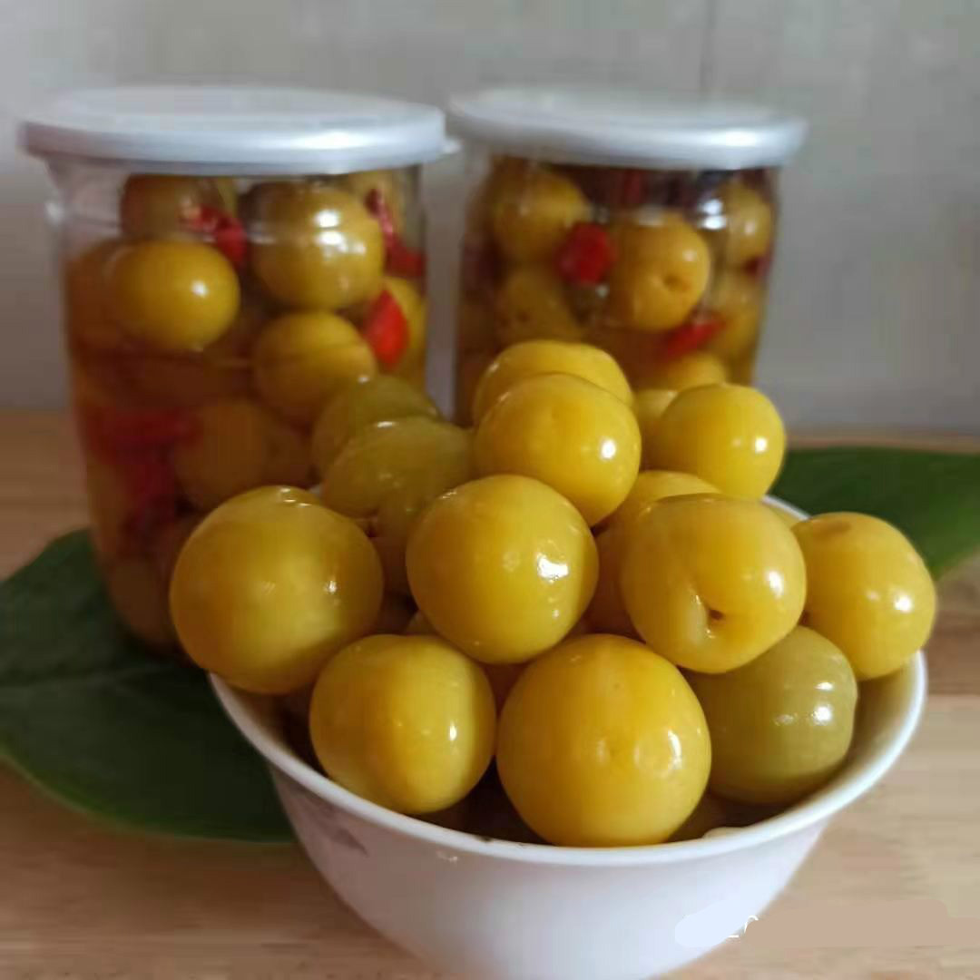 广西特产灵山酸嘢酸脆李子500g腌制酸李果酸料新鲜水果酸小吃1000克