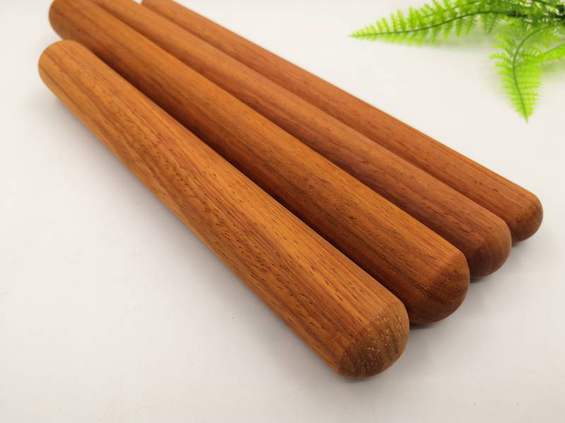 龙舟敲鼓棍实木两头圆鼓棍龙舟鼓红花梨木大红鼓架子小鼓棒敲桌杆舞蹈