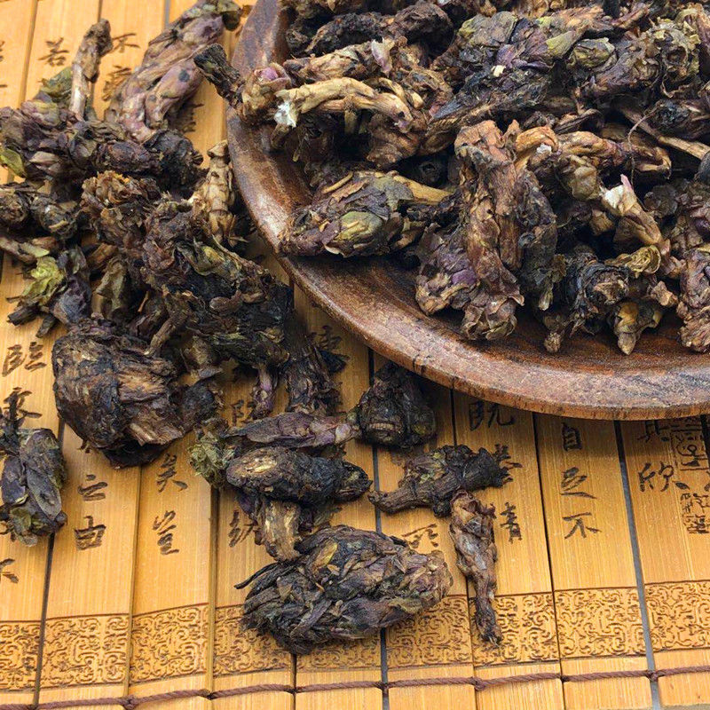 北京同仁堂中药材蜜炙冬花 款冬花密制款冬花蜜炙冬花野生天然冬花500