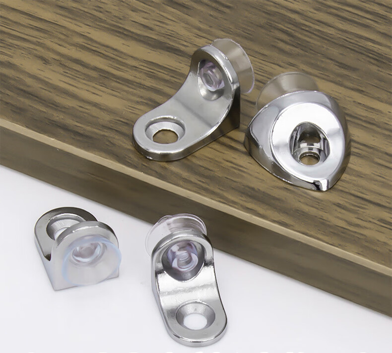 玻璃拖衣柜隔板钉搁板支架活动木板托架酒柜层板托家具固定配件 加厚7