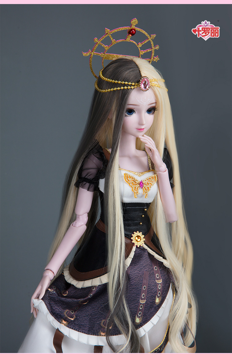 叶罗丽娃娃新契约白光莹60cm厘米灵冰时希公主罗丽仙子精灵梦 【茉莉