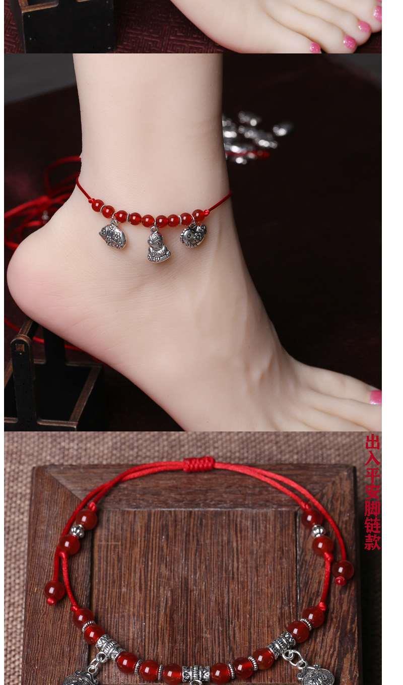 聂庄腰链女款贴身本命年红腰带出入平安.