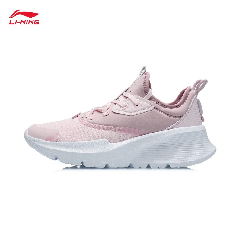 李宁运动鞋女2021新品eazgo舒适系列舒适跑鞋arer016 黑色-4 35【图片